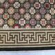 Antique handmade chinese ningxia rug