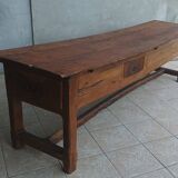 18th century oak farm table