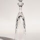 11 champagne flutes on foot in crystal saint louis collection messina model of 1973. stamped
