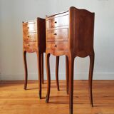 Pair of Louis XV style bedside tables