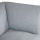 Howard & Son's restored sofa, 100% wool.