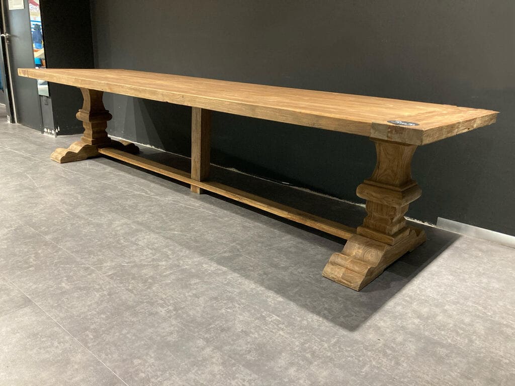 Table monastere en chene massif