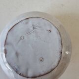 Ceramic vase flower holder Signed pictogram to be identified