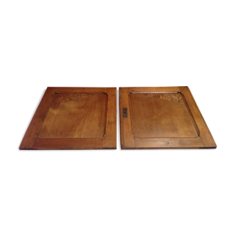Ancient sideboard doors