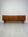 1960s Vintage Large Minimalistic Mid-Century Teak Sideboard
