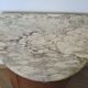 Small chest of drawers - Half-moon table - Louis XVI style - Elm burr veneer - Pla