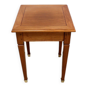 Table bout de canapé en chêne
