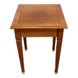 Table end of sofa in solid blond oak – 1950