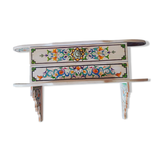 Vintage bohemian shelf
