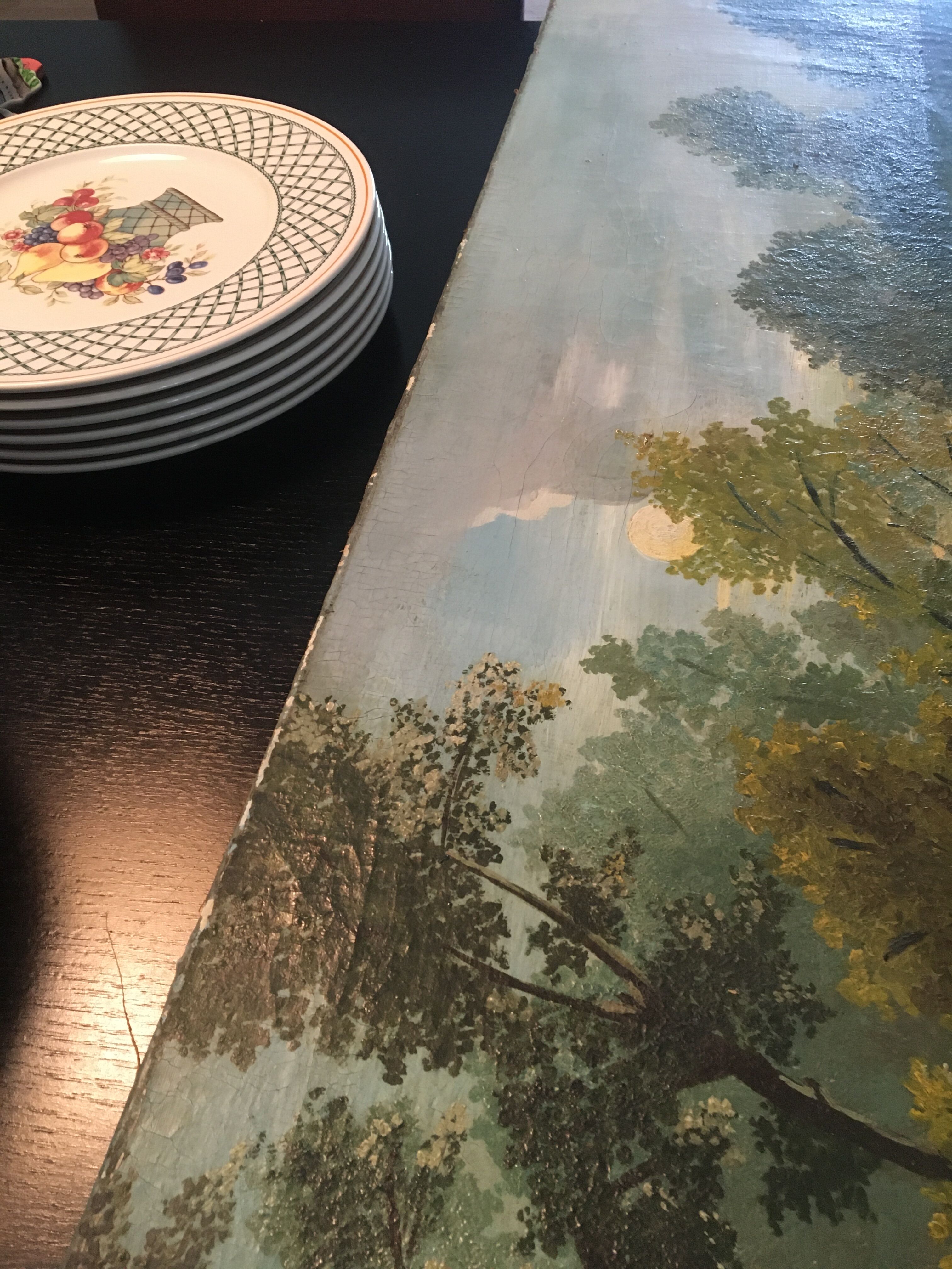 Panoramic oil, Henriette Legras 1942