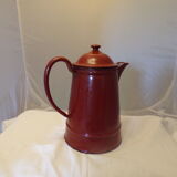 Enamelled coffee maker