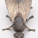 Paire de cendriers mouche