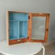 Glass medicine cabinet 50s