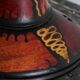 Pair of hand-painted table lamps H. Steinpatz Amsterdam School 1920