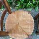 paire de chaises brut rustique 1940-1950