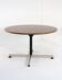 Round copper dining table