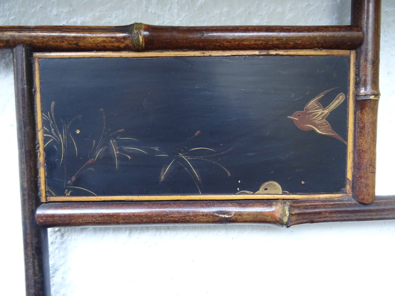 Napoleon 3 lacquered wooden wall shelf