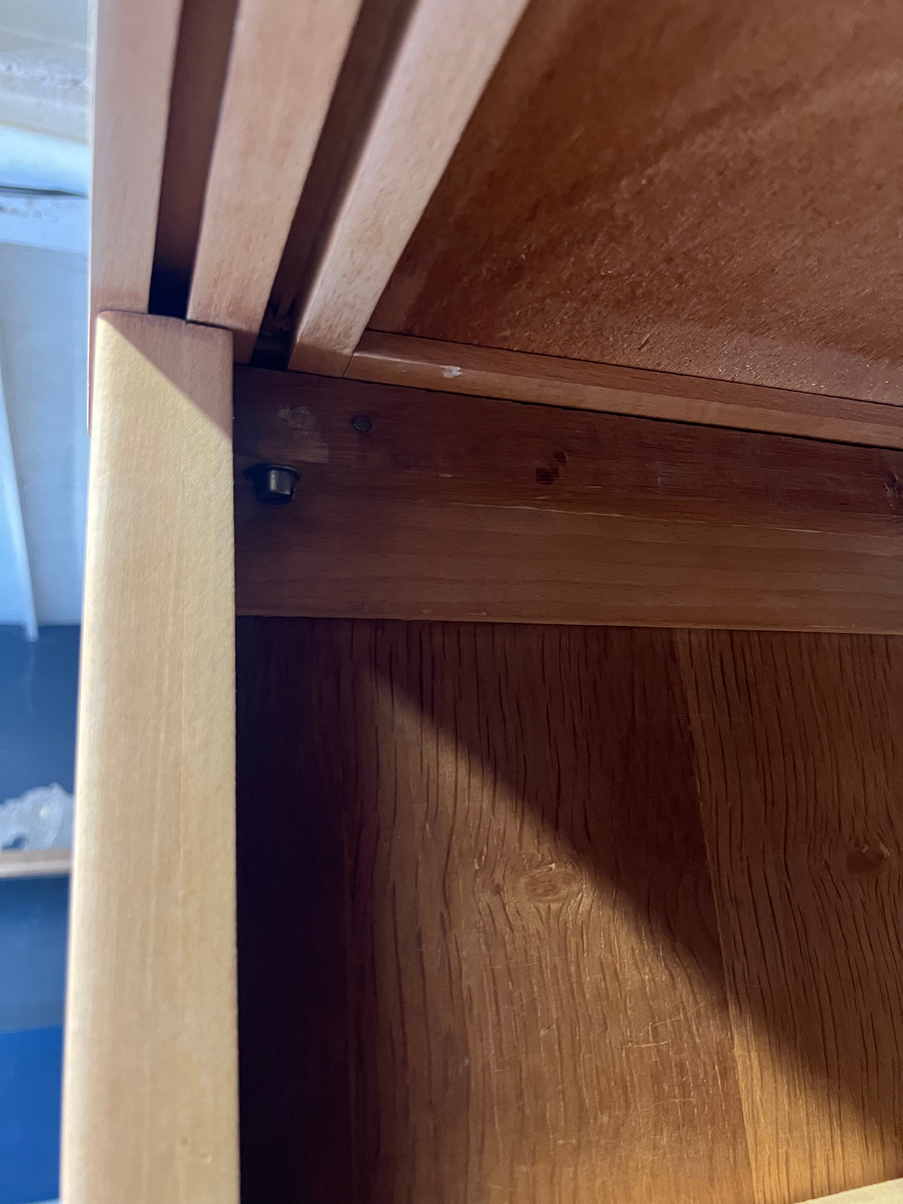 Vintage sliding wardrobe, detachable.