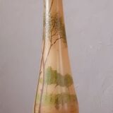 Glass paste vase attributed to Legras, late 19th century