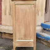Solid oak bedside table
