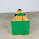 Wall-mounted pencil shelf for children, Pierre Sala style.