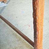Table de ferme savoyarde rabattable