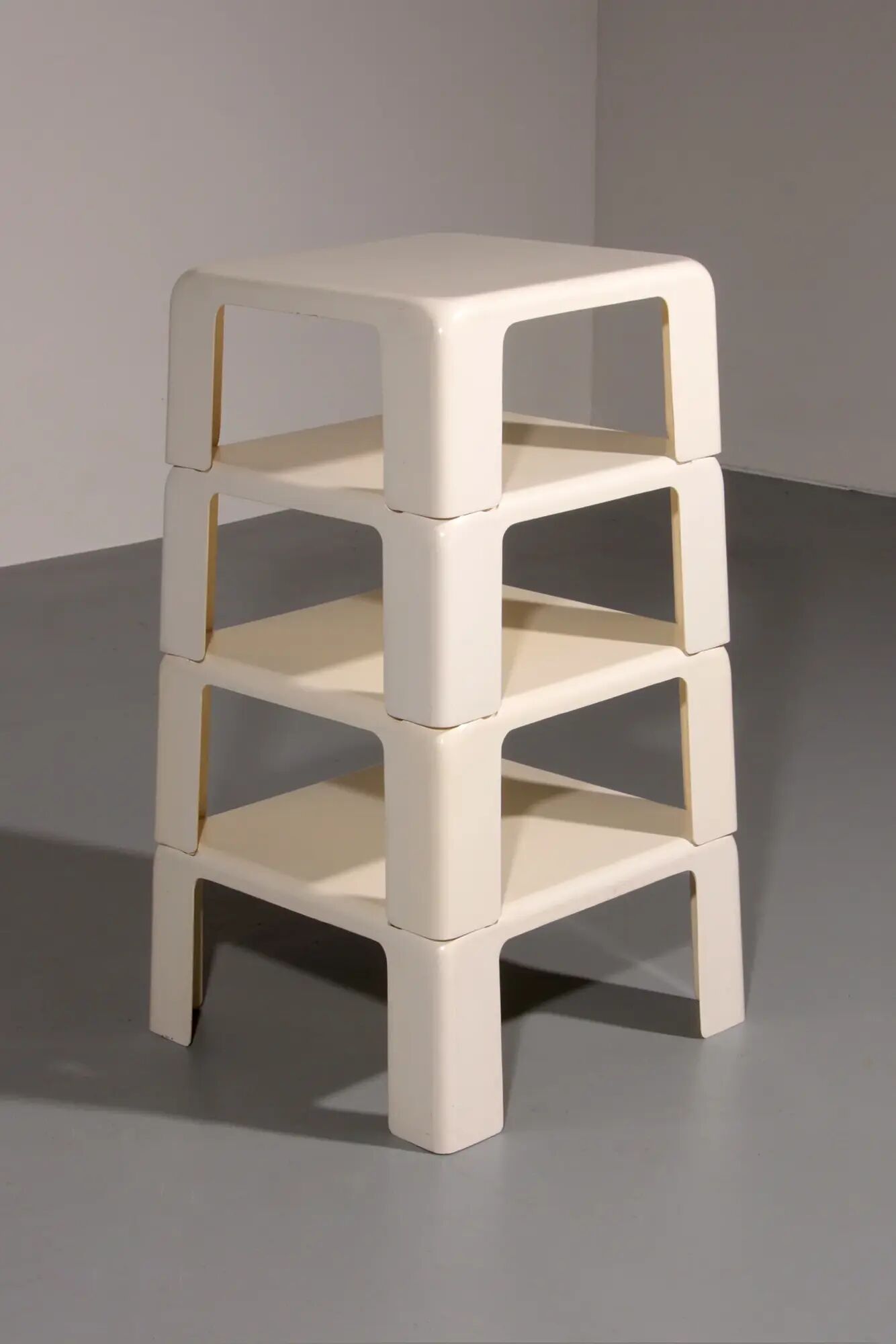 Space Age side tables GATTI by Mario Bellini for C&B Italia, set of 4