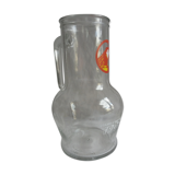 Glass Tropico advertising pitcher