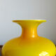Yellow "Carnaby" Range Glass Vase by Per Lütken for Holmegaard, 1960s