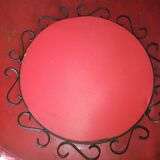 Wrought iron mirror