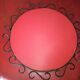 Wrought iron mirror