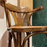 Pair of bistro bar chairs