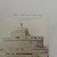 Albumen photo Rome Ponte Sant'Angelo and Fort Sant'Angelo 19th century