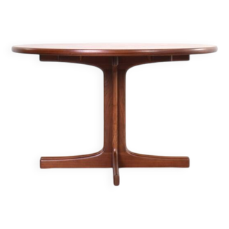 Table à manger extensible en teck danois du milieu du siècle, années 1960.