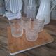 Vintage whiskey glasses