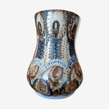 Vase en céramique vernissée années 1950/60