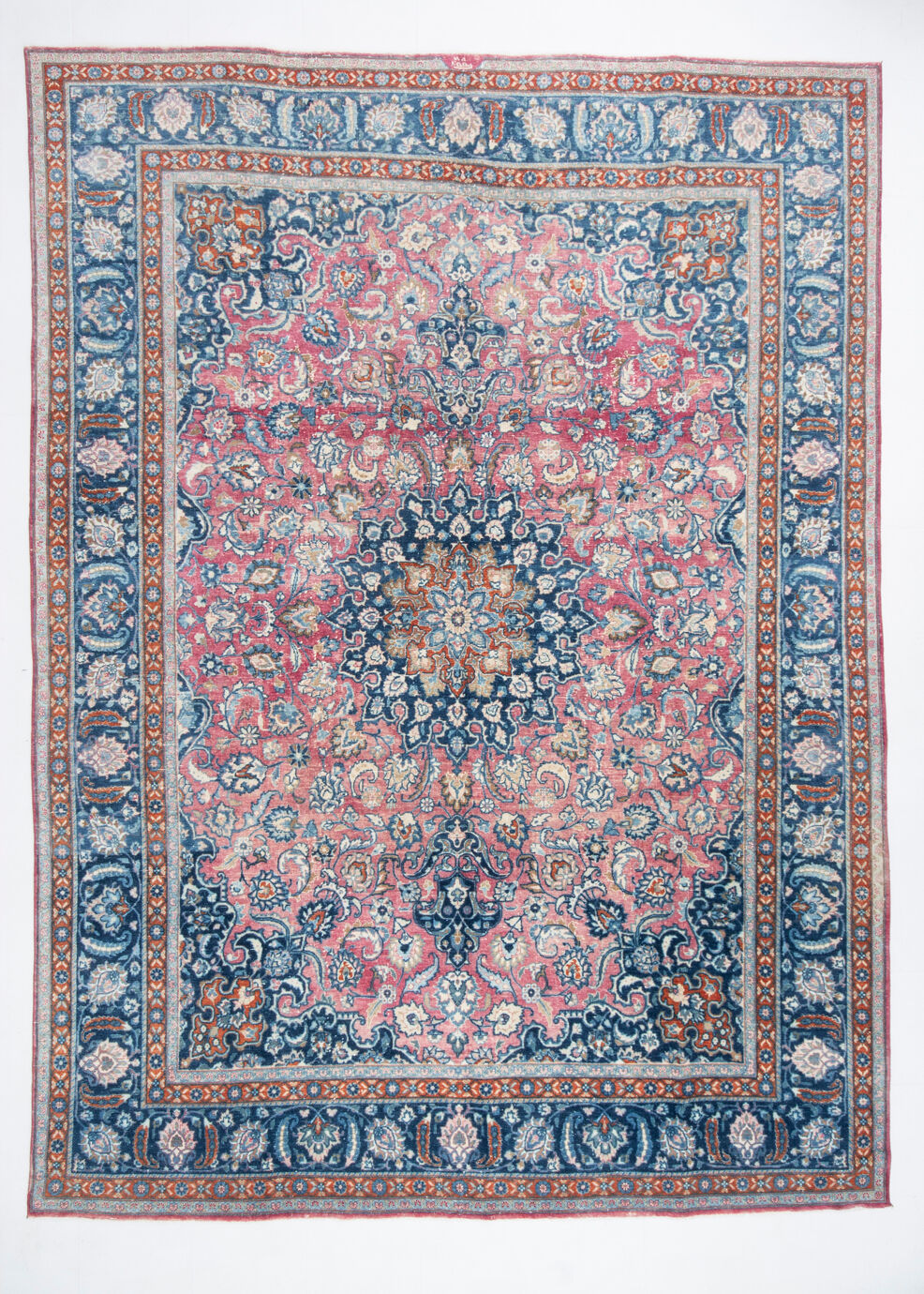 10x13 60s antique large persian rug 307x410cm