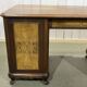1950s English desk in walnut and oak