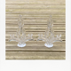Paire de chandeliers en cristal