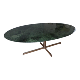 Oval table marble top Roche Bobois