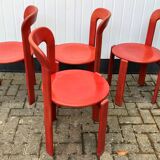 4 Stein am Rhein Chairs designer Bruno REY 1970