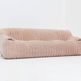 Vintage Cinna Sandra 3 seater Sofa in pink fabric by Ligne Roset