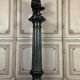 Serpentine Marble Fluted Column, Circa 1880