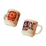 Set of two mugs