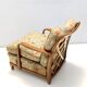 Pair of Olive Green Fabric Armchairs by Paolo Buffa with Walnut Frame