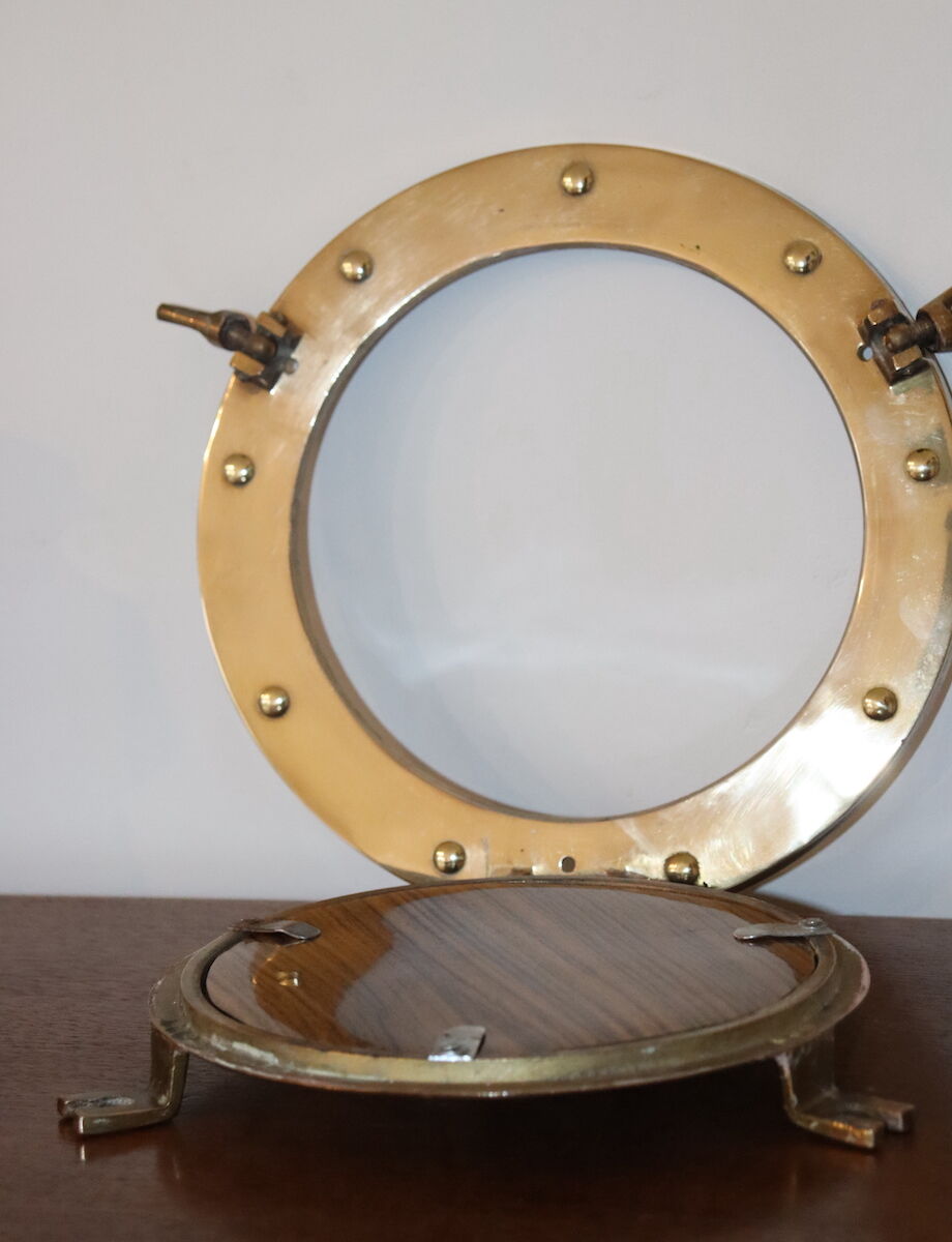 Mirror boat porthole