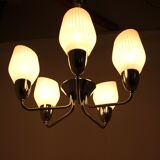 Mid-century chandelier, Elektroinstala Děčín, 1950