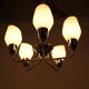 Mid-century chandelier, Elektroinstala Děčín, 1950