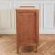 Commode vintage rénovée de style scandinave en chêne massif, années 50-60