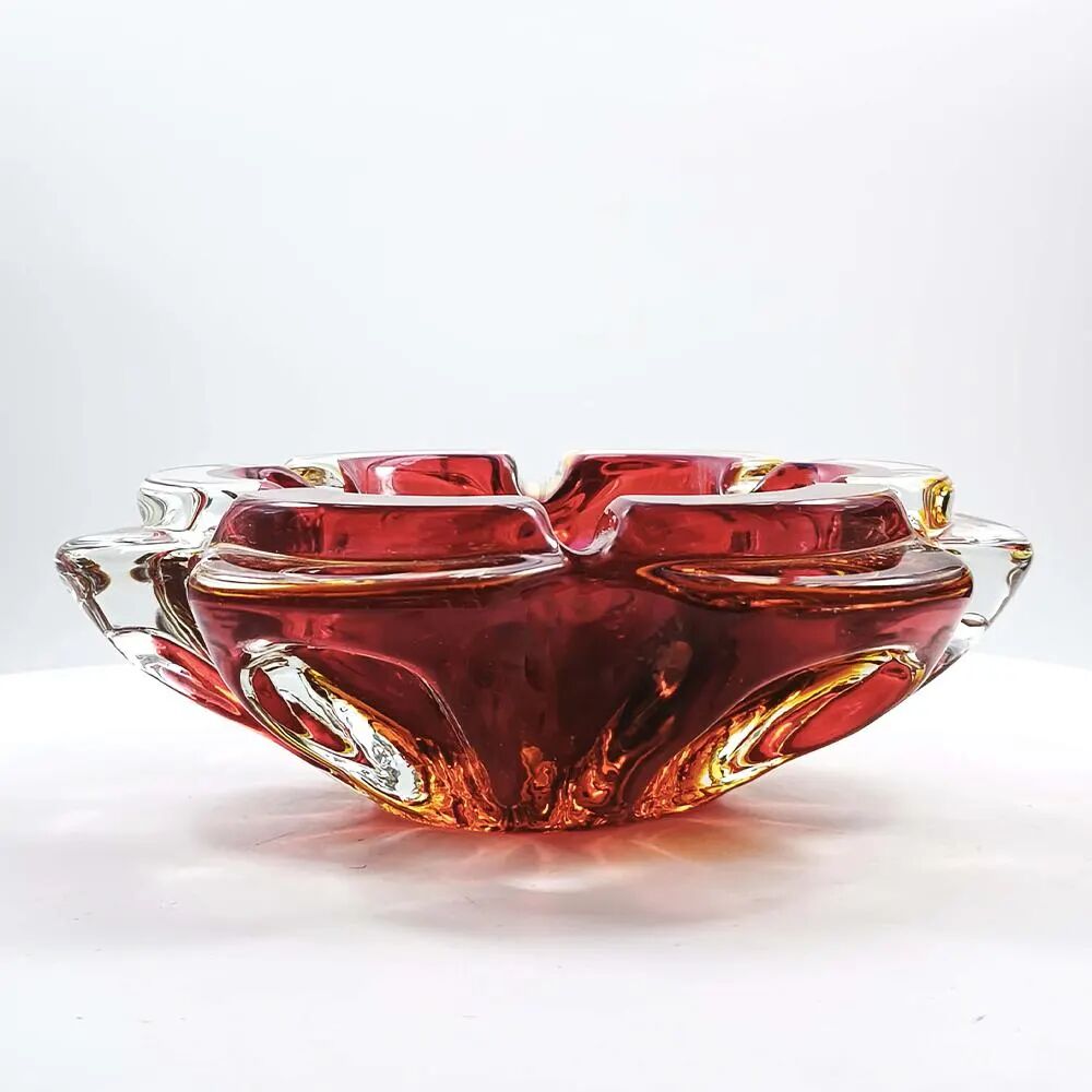 1960s Big Ashtray in Murano Glass.